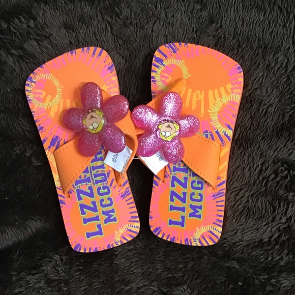 lizzie mcguire platform flip flops